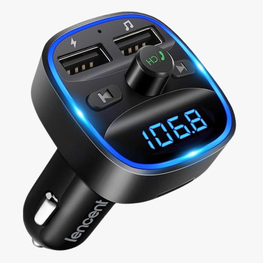 Bluetooth FM Transmitter Wireless Radio Adapter Car Kit
