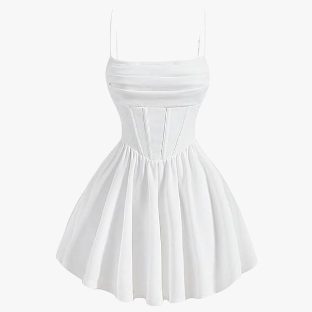 Flare Flowy Cami Mini Dresses